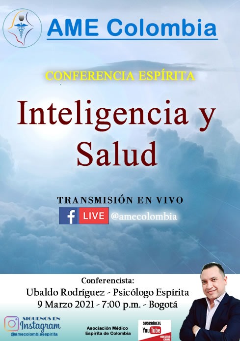 video de la conferencia Inteligencia y salud., con Ubaldo Rodríguez Marzo 9_2021